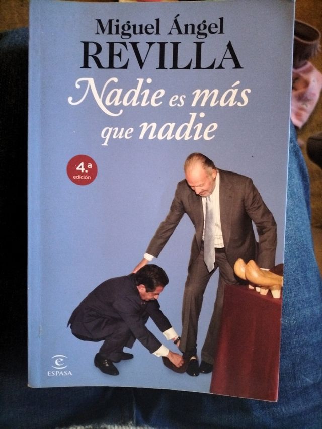 Libro "Nadie es más que nadie"