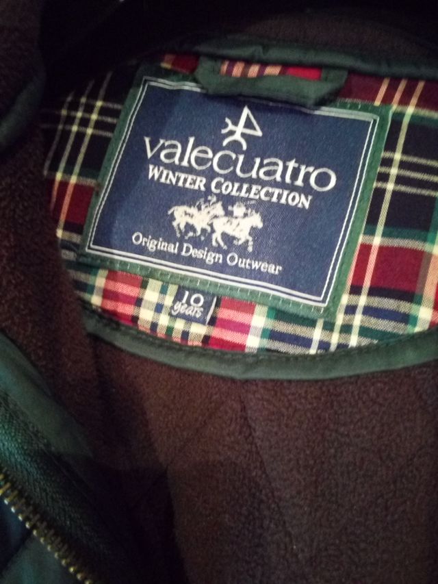 Anorak talla 10 de Valecuatro