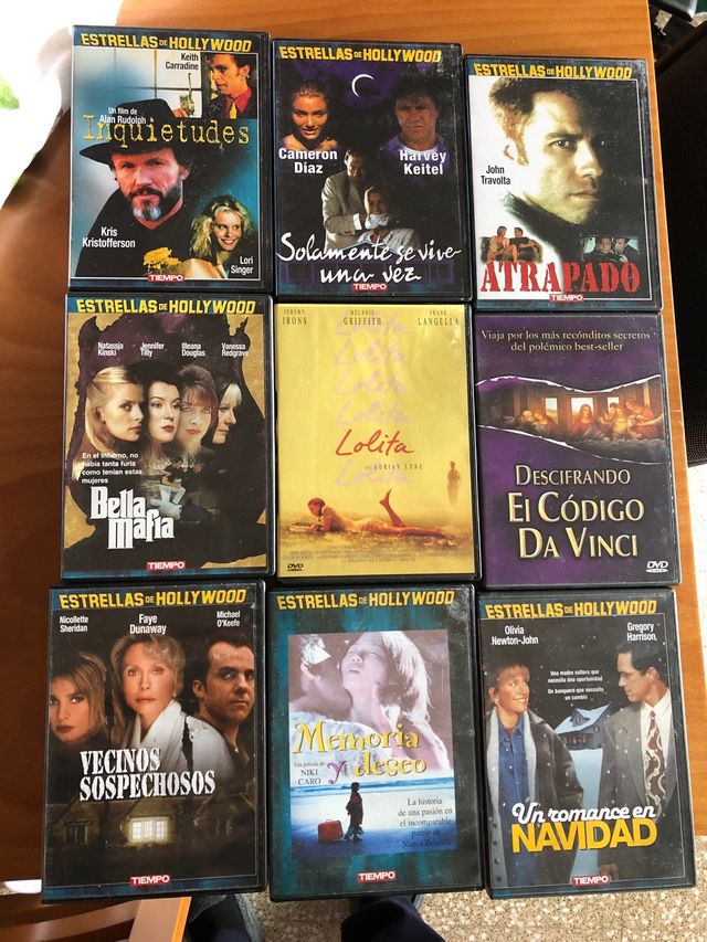 Peliculas DVD variadas.