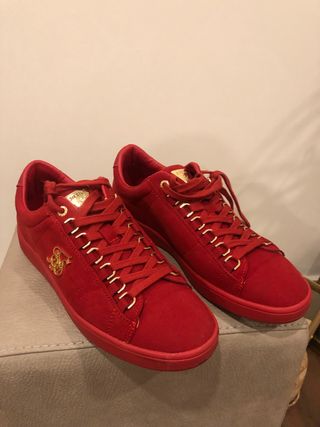 Zapatillas SikSilk Blaze Lux Negra y Oro | Sf Urban