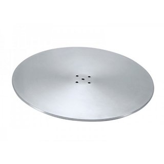 Base plana redonda para sillón de peluquería