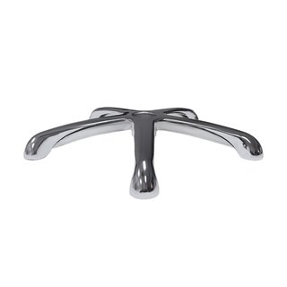 Base silla auxiliar estrella cromado con ruedas