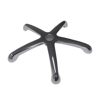 Base silla auxiliar estrella cromado con ruedas