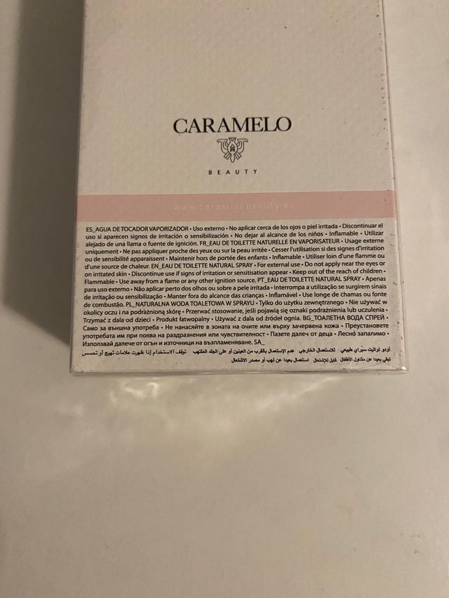 Colonia Eau de toilette caramelo n3 Fruits & Wood