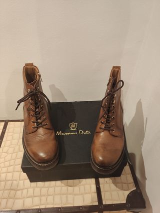 Botas hombre Massimo Dutti de segunda mano por 45 EUR en Barcelona en  WALLAPOP