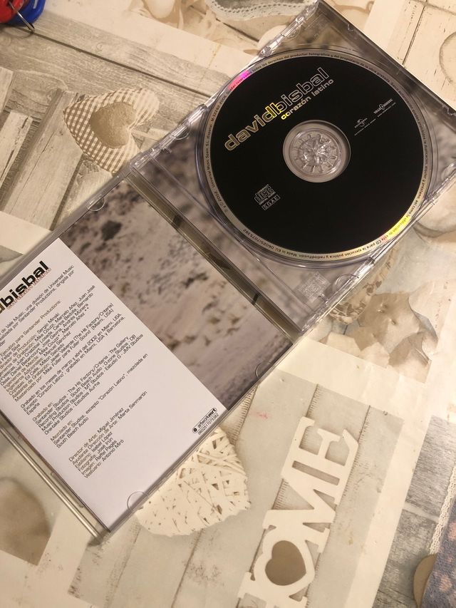 Cd David Bisbal Corazón Latino
