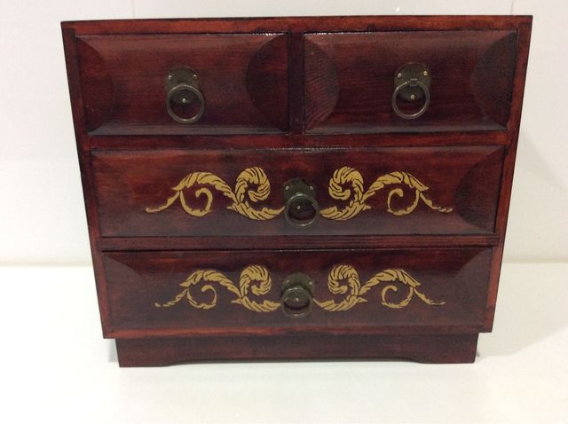 JOYERO DE MADERA  VINTAGE