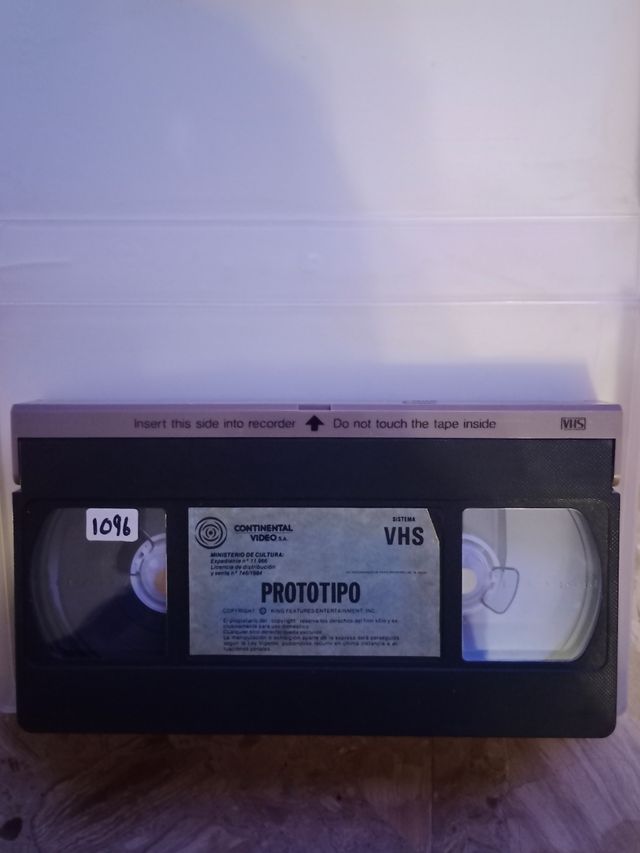 PROTOTIPO. VHS. 1981