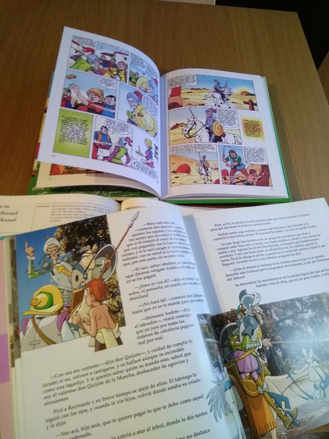 Mi primer Quijote en cómic el Cid contado a los