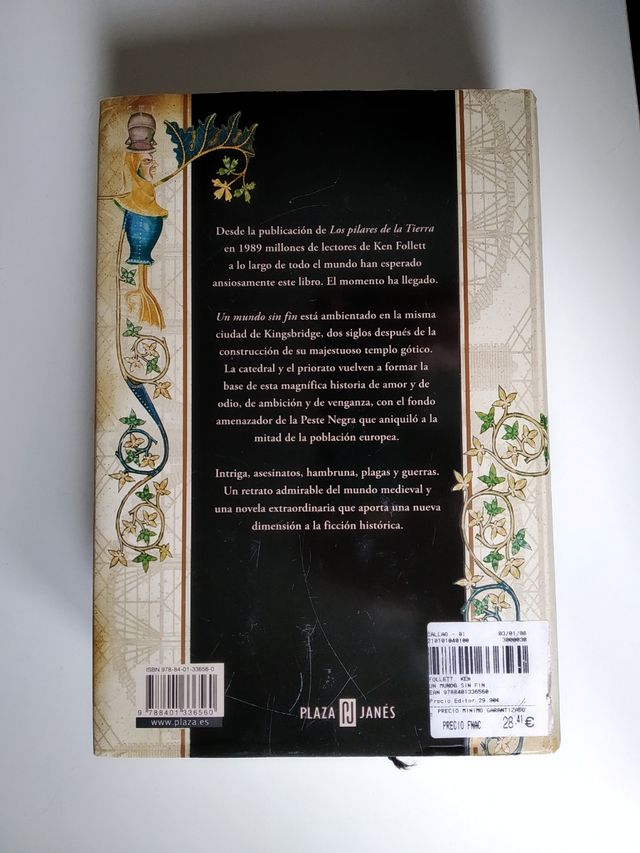 Un mundo sin fin, Ken Follett