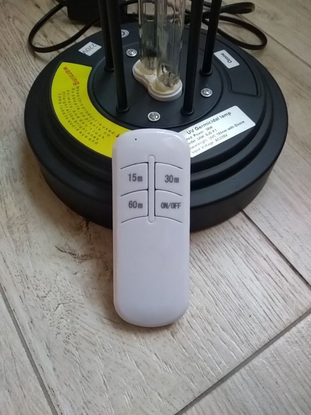 lampara rayos Ultravioleta + Ozono