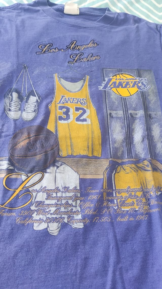 Camiseta de Los Ángeles Lakers Nutmeg Mills