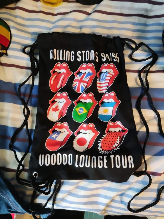 mochila cuerdas Rollin Stones