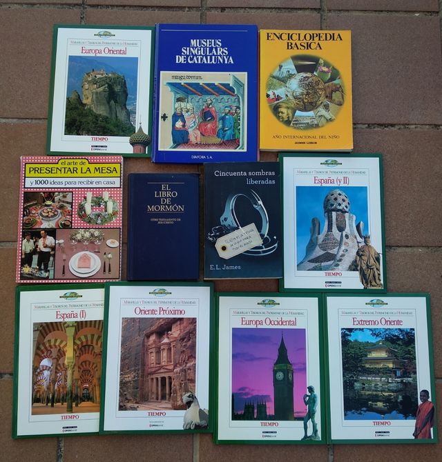 libros variada temàtica