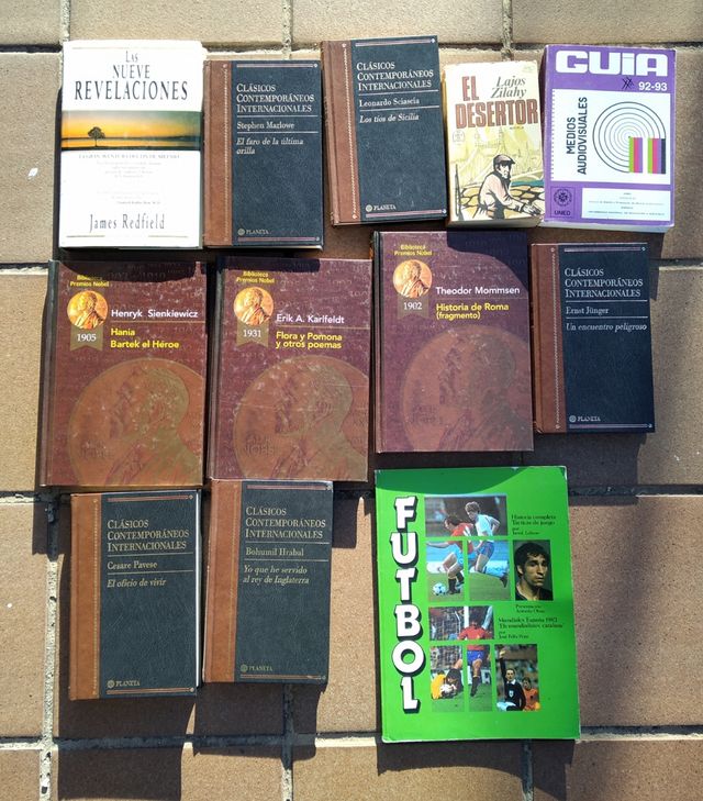 libros variada temàtica