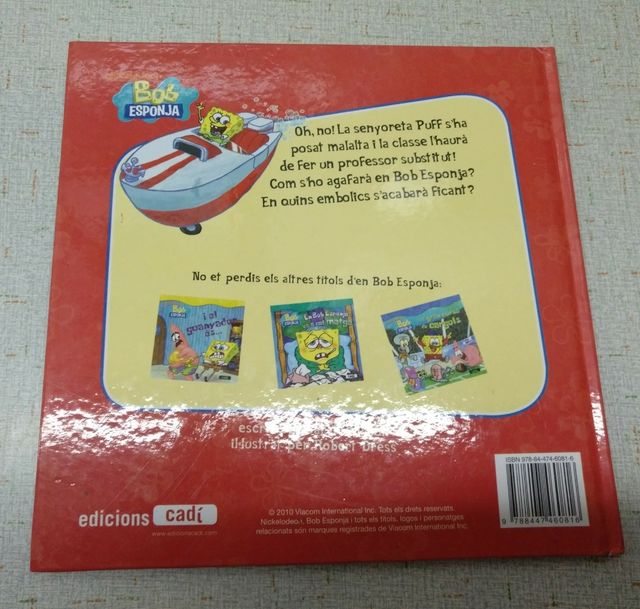 lote Bob esponja