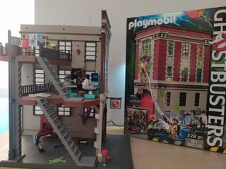 Playmobil cuartel Cazafantasmas de segunda mano por 55 EUR en Vigo en  WALLAPOP