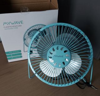 MINI VENTILADOR SOBREMESA POR USB (A ESTRENAR) de segunda mano por 10 EUR  en Valladolid en WALLAPOP