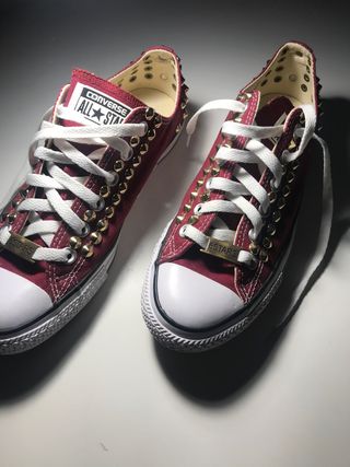 converse burdeos bajas