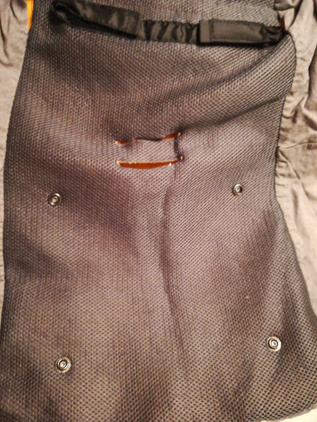 Saco Jane gris texturizado para cochecito