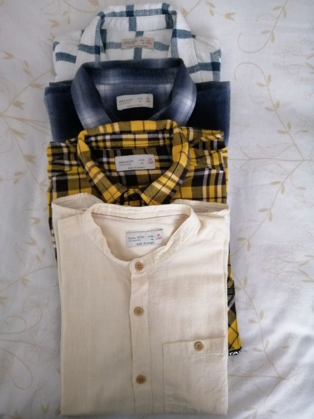 Lotto 4 Camicie da ragazzo