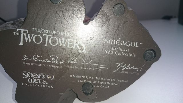 GOLLUM. EL SEÑOS DE LOS ANILLOS