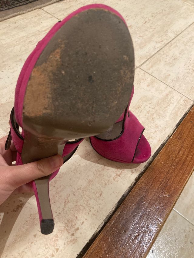 Sandalias de tacón Versace