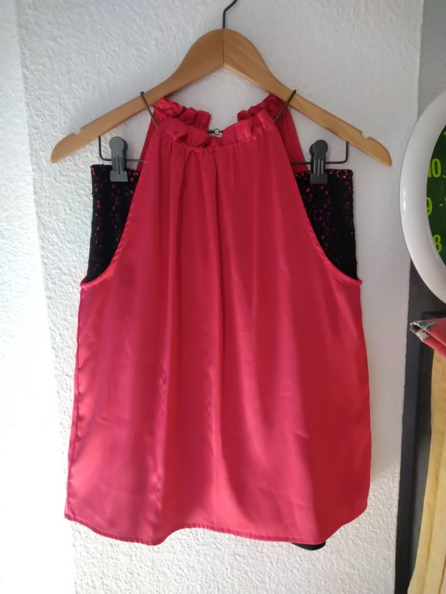 conjunto fiesta falda-blusa Cortefiel/Lefties