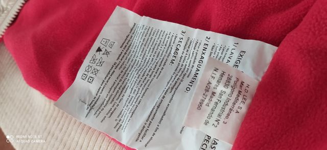 Lee. Chaleco plumón de sra. 