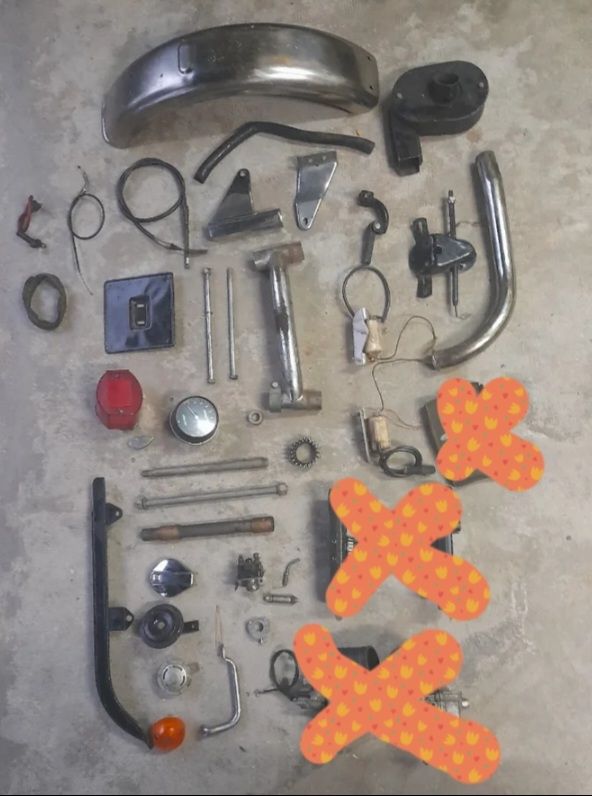 despiece DUCATI 900 DARMAH