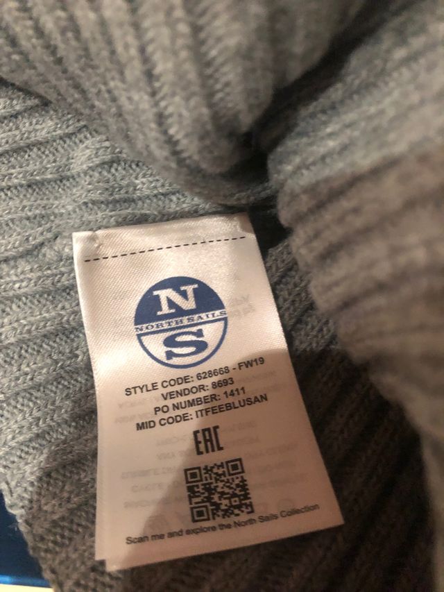 Gorro y guantes de lana North Sails