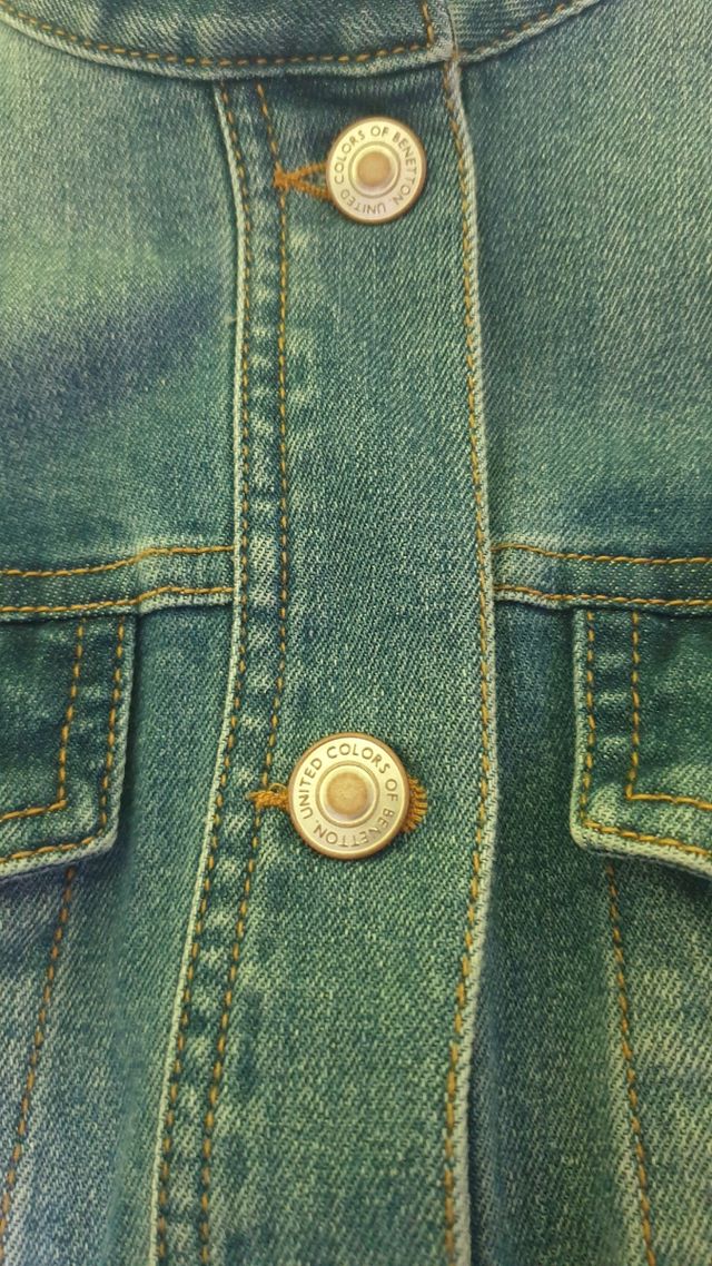 Cazadora vaquera Benetton