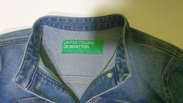 Cazadora vaquera Benetton