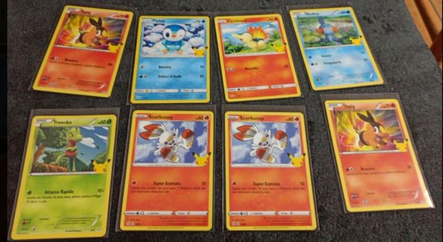 Lote 20 Cartas Pokémon