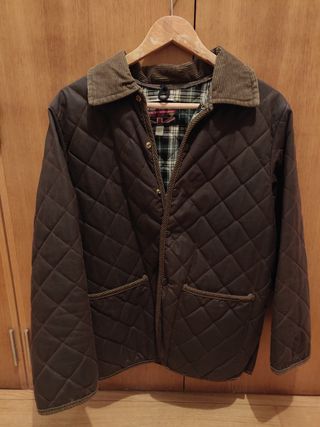 Cazadora inglesa estilo Barbour Talla 6 Hombre de segunda mano por 54 EUR  en Madrid en WALLAPOP