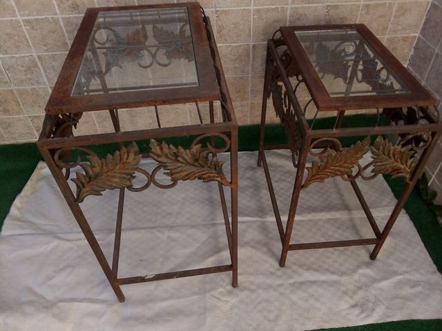 mesas de forja antiguas