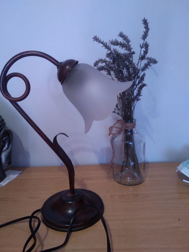 lampara de mesa y de techo