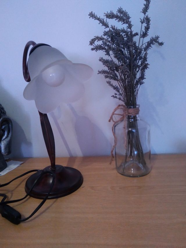 lampara de mesa y de techo