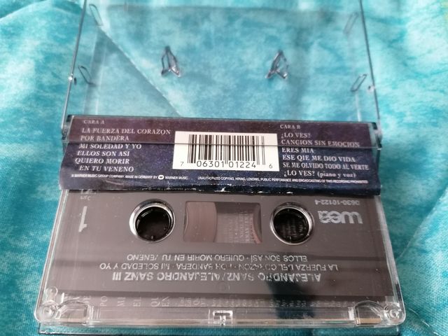 CASSETTE ALEJANDRO SANZ