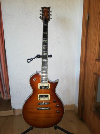 Guitarra elèctrica ESP LTD EC 1000 Deluxe de segunda mano por 795 EUR en  Argentona en WALLAPOP