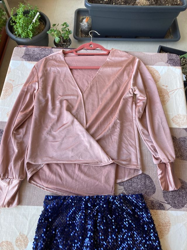 Pack camisa y falda de fiesta