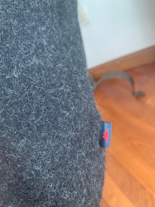 KAPPA. Abrigo mujer de Lana jaspeado. M