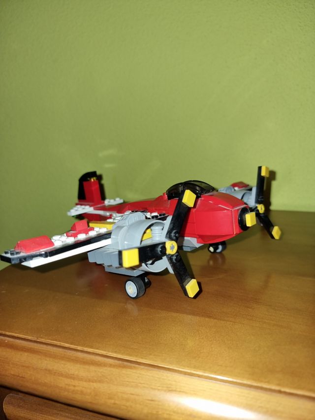 Avión Lego Creator de segunda mano por 15 EUR en Aranda de Duero