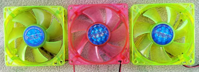 6 VENTILADORES PARA TORRE DE PC