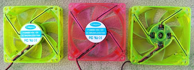 6 VENTILADORES PARA TORRE DE PC