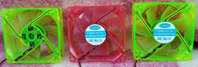 6 VENTILADORES PARA TORRE DE PC