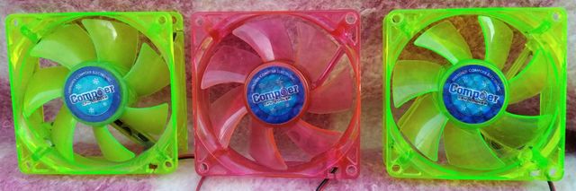 6 VENTILADORES PARA TORRE DE PC