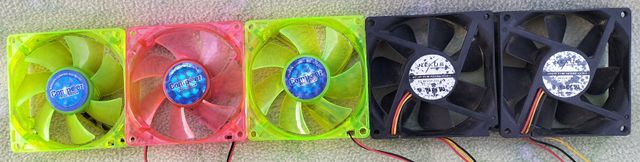 6 VENTILADORES PARA TORRE DE PC