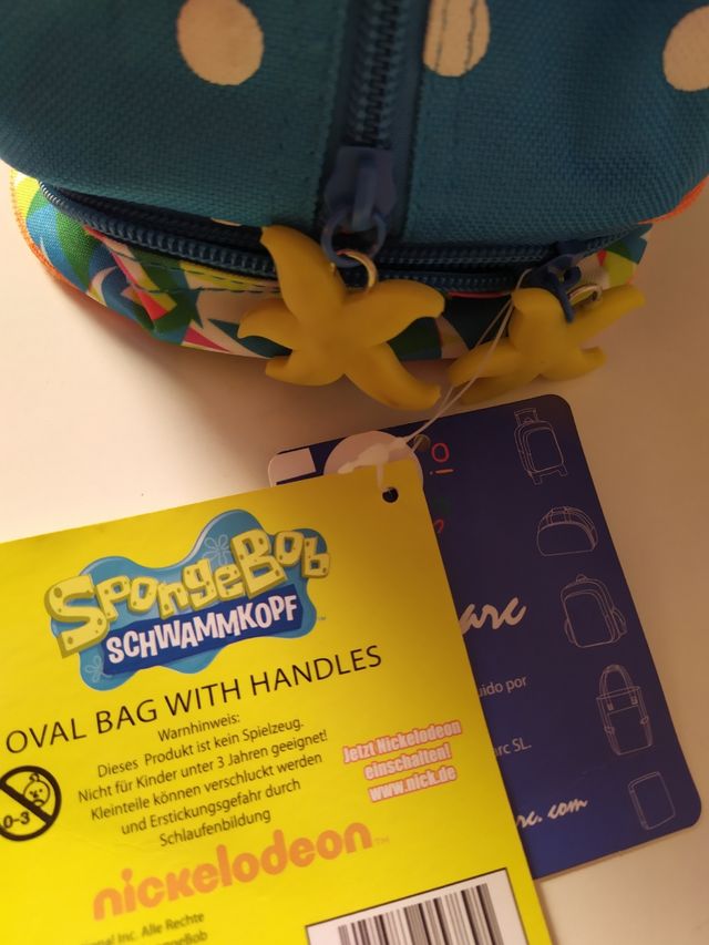 Porta merienda de Bob Esponja
