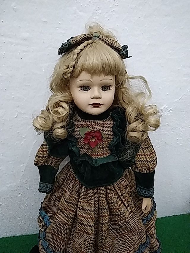 Muñeca Porcelana Antigua